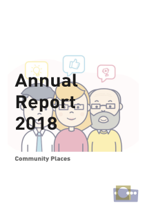 Community Places Annual Report 2018 cover