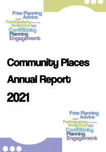 Community Places Annual Report 2021 cover